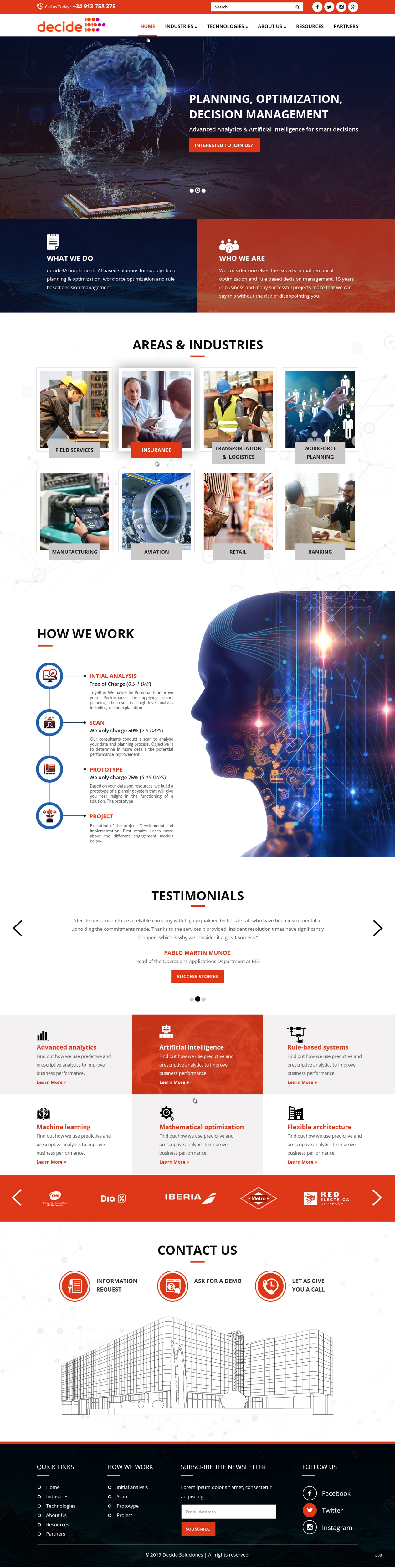 Web Design by pb for Decide Soluciones | Design #23157224