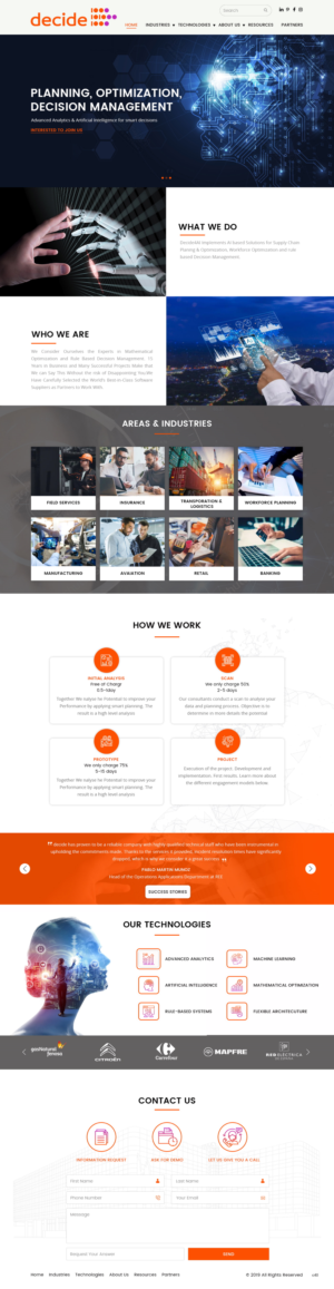 Web Design by pb for Decide Soluciones | Design: #23157225