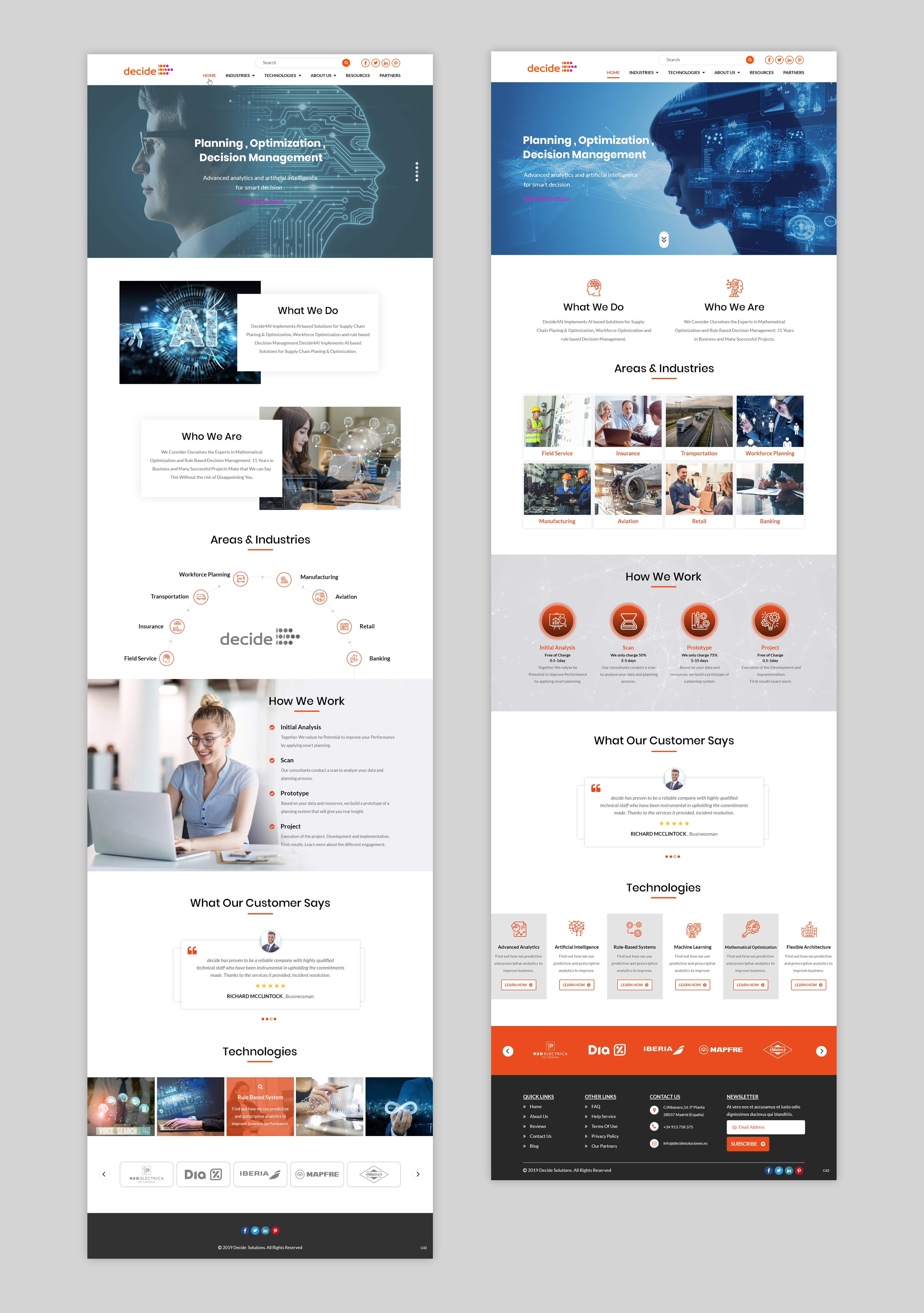 Web Design by pb for Decide Soluciones | Design #23157226