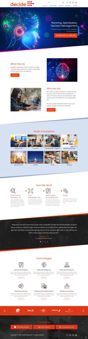 Web Design by pb for Decide Soluciones | Design: #23157236