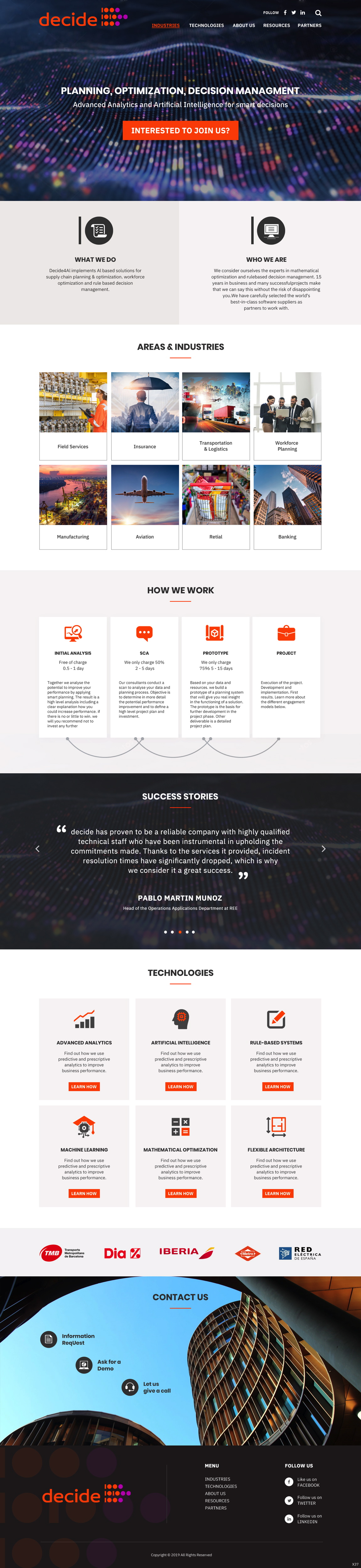Web Design by pb for Decide Soluciones | Design #23157237