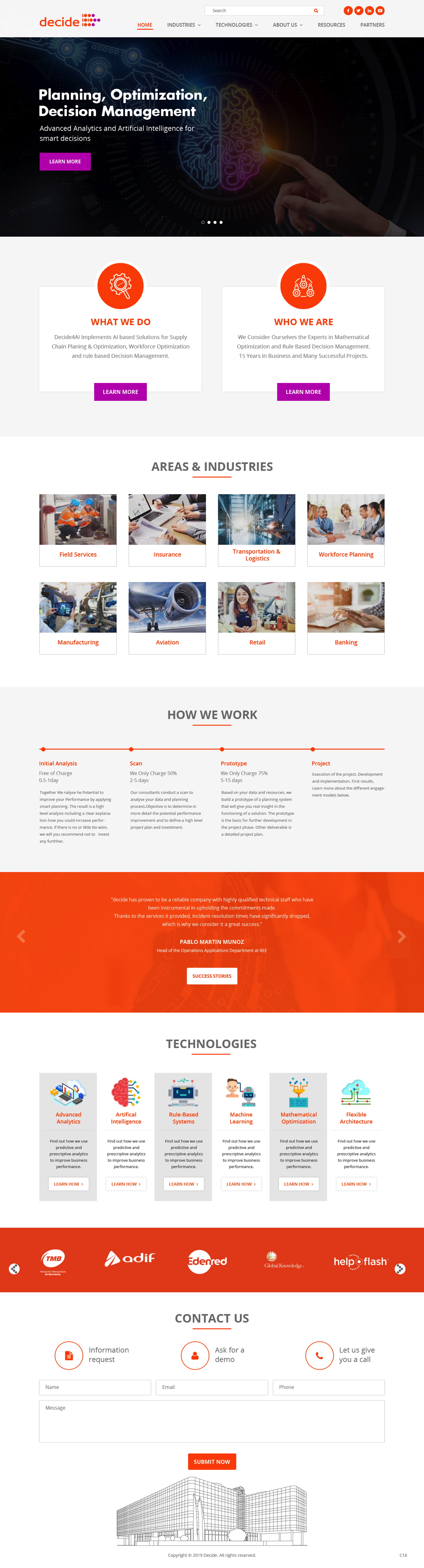 Web Design by pb for Decide Soluciones | Design #23169706