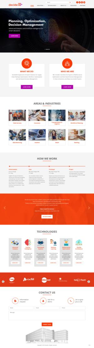 Web Design by pb for Decide Soluciones | Design: #23169706
