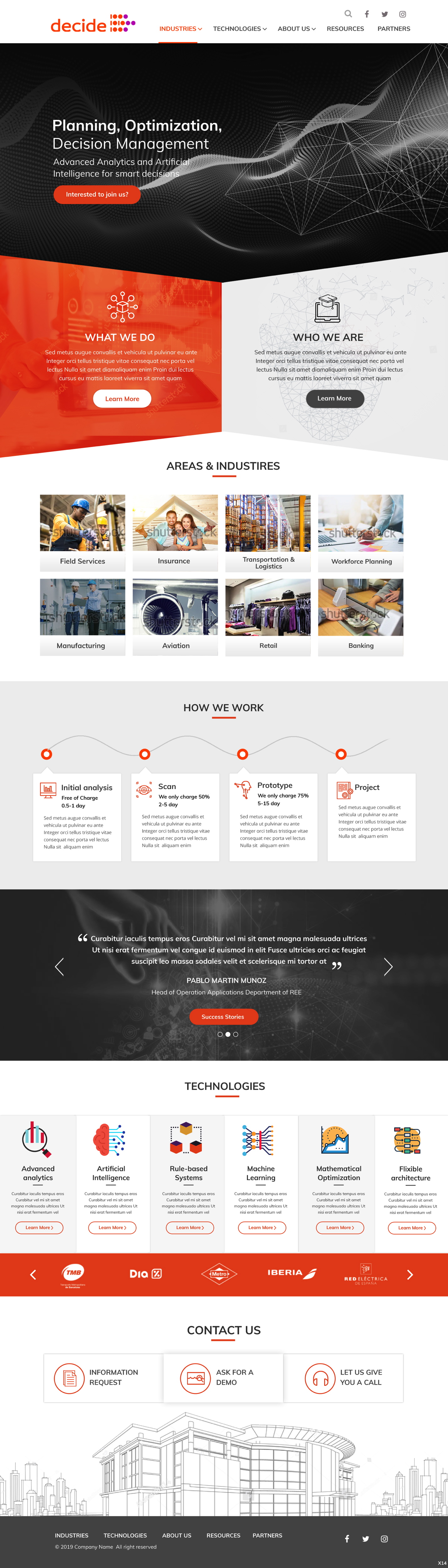 Web Design by pb for Decide Soluciones | Design: #23169708