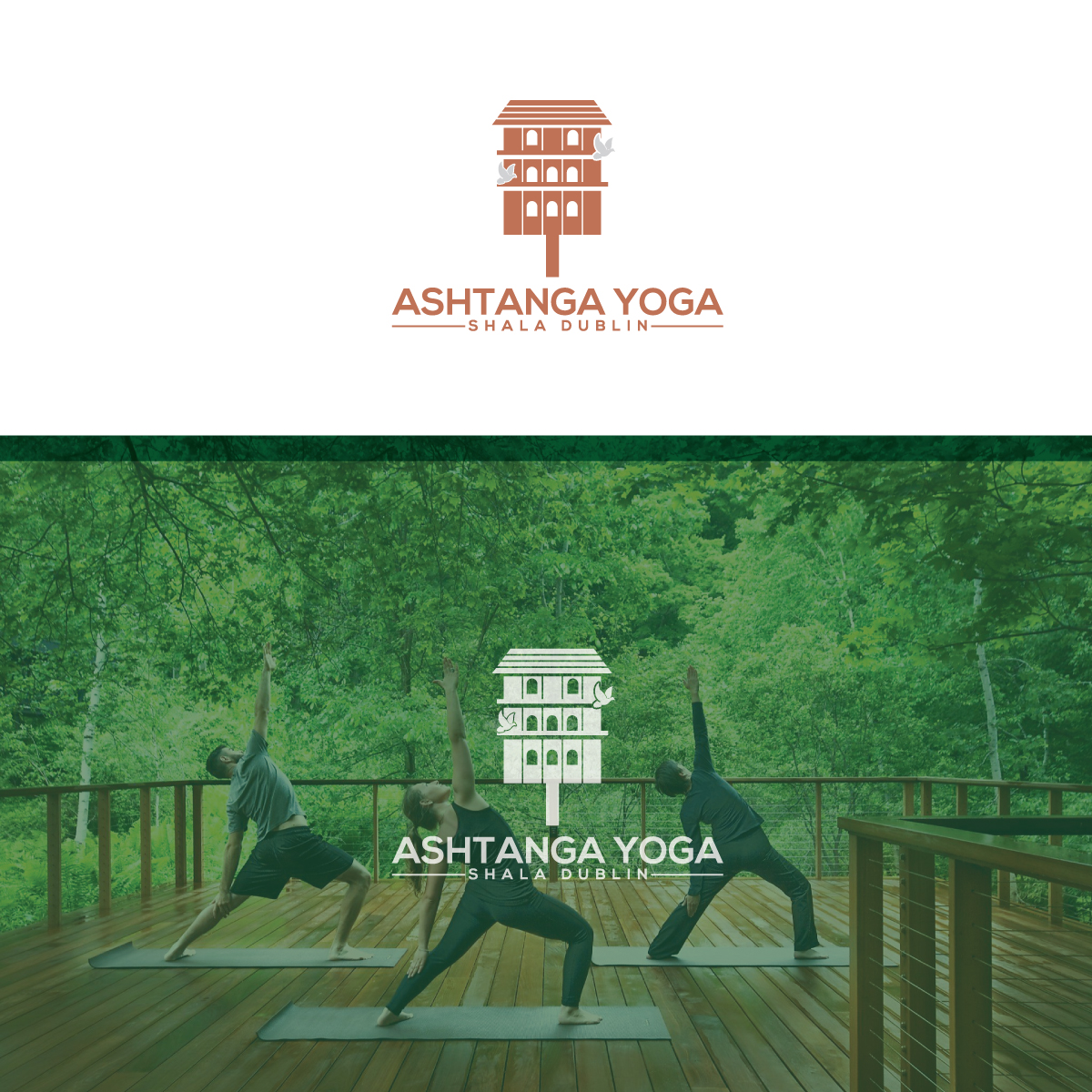 Logo Design by Graphic Bricks for Ashtanga Yoga Shala Dublin | Design #23167243