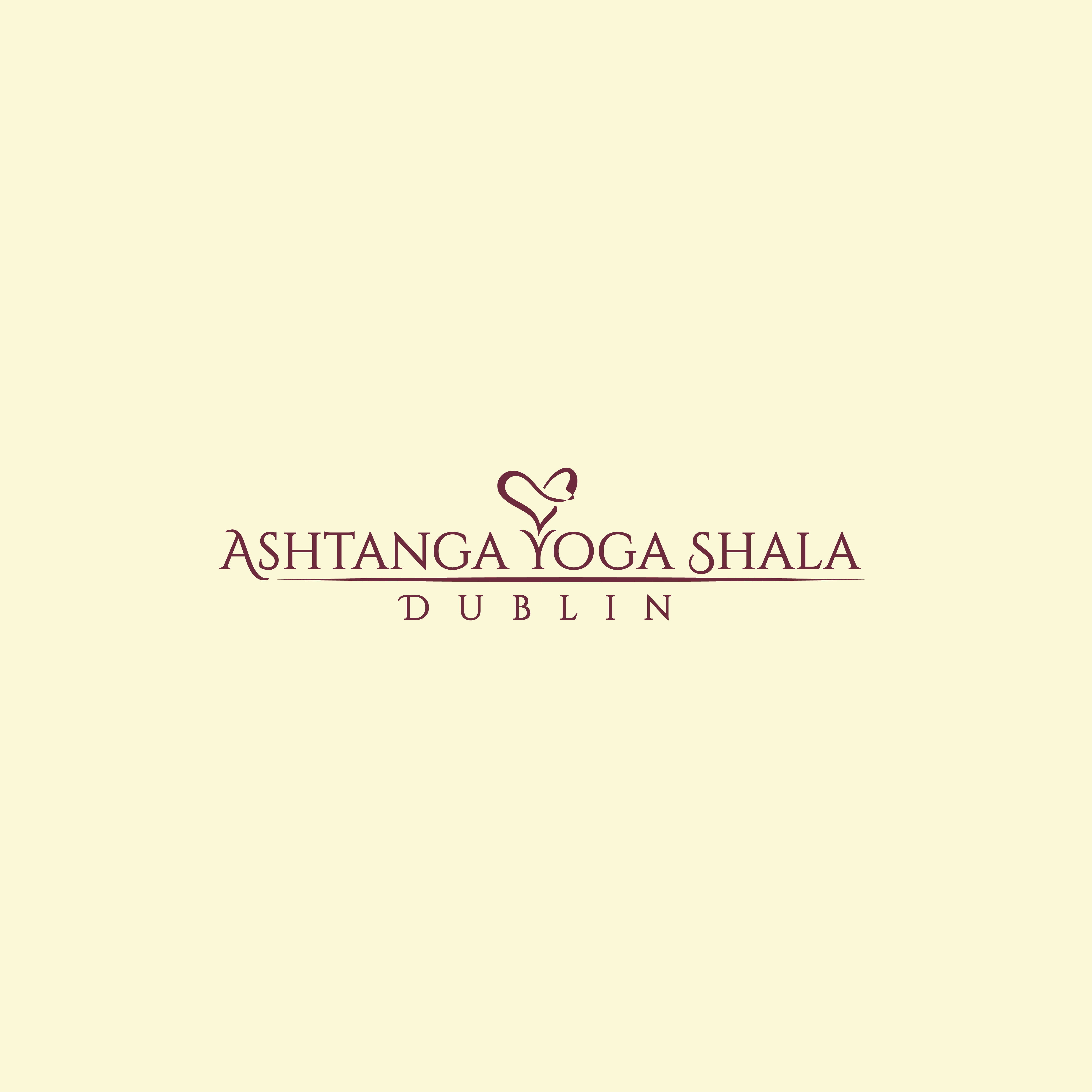 Diseño de Logo por Pia Ceccarelli  para Ashtanga Yoga Shala Dublin | Diseño #23306072