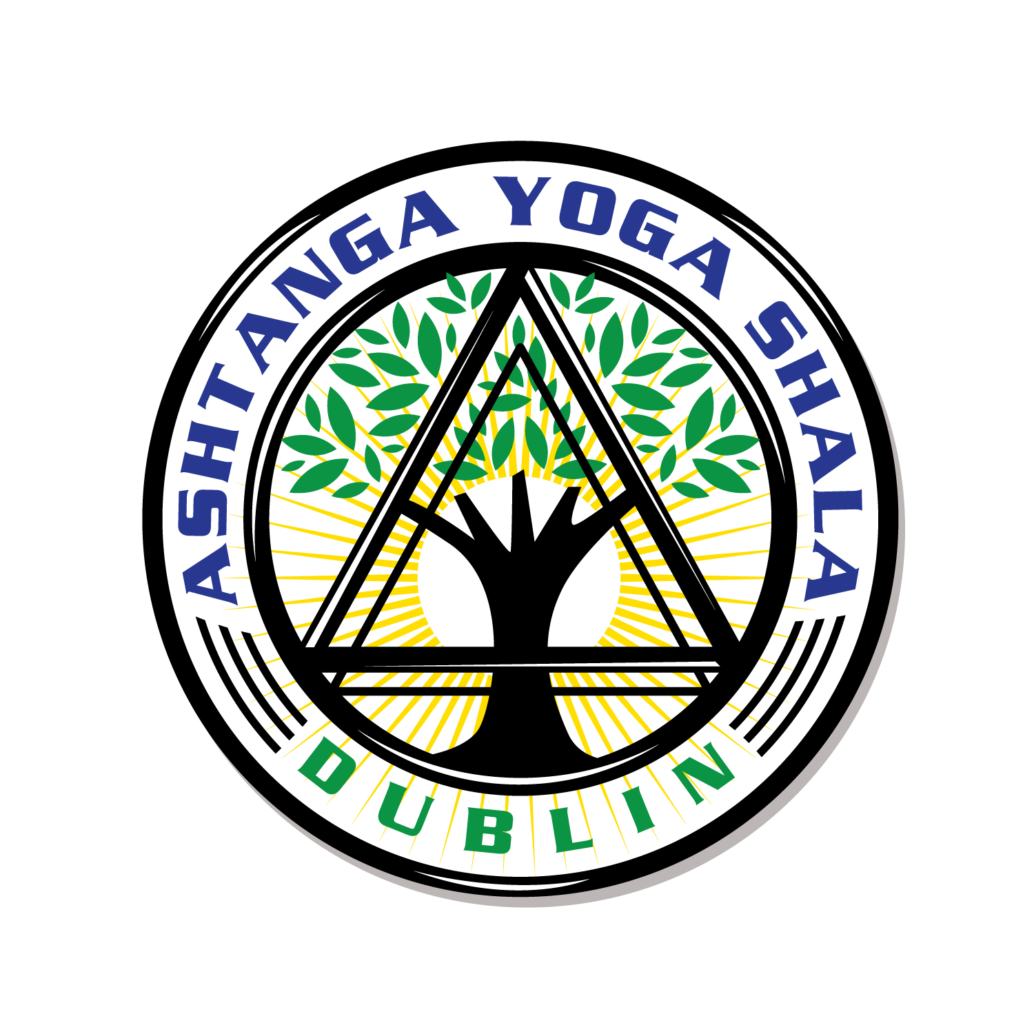 Logo Design by geni for Ashtanga Yoga Shala Dublin | Design #23192541