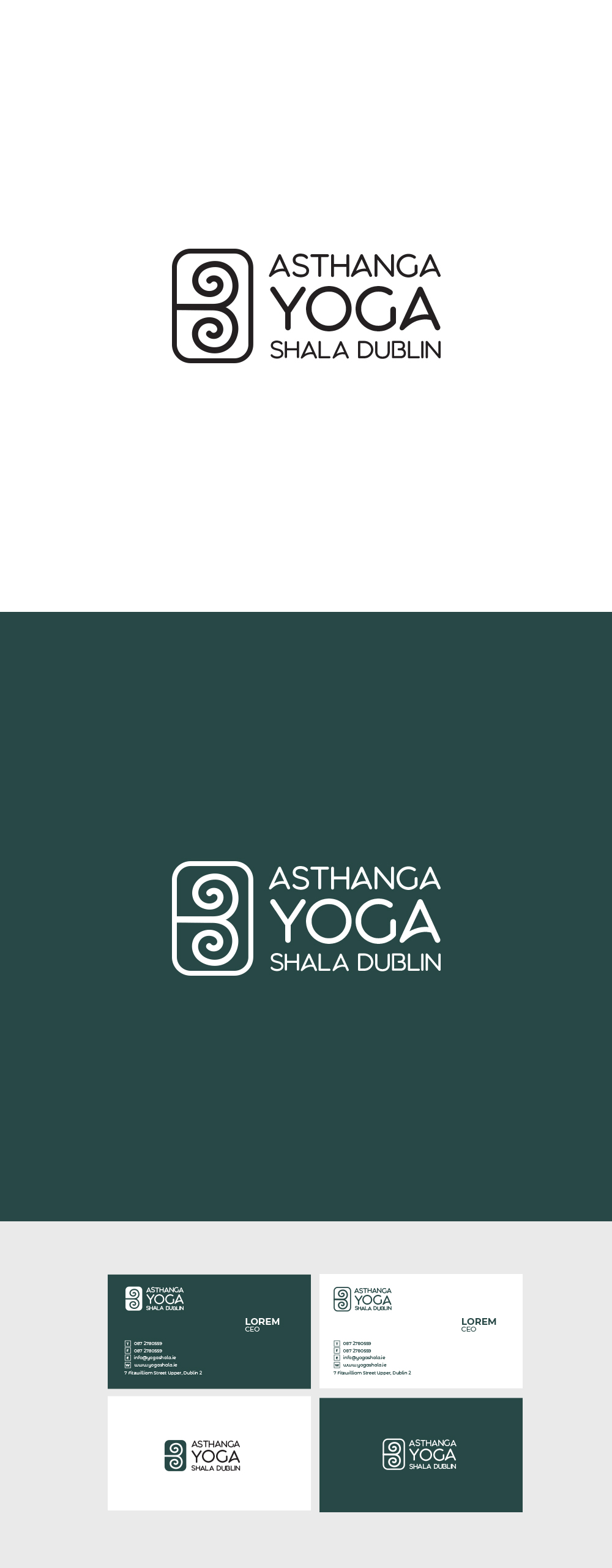 Diseño de Logo por fauzimfs para Ashtanga Yoga Shala Dublin | Diseño #23244103