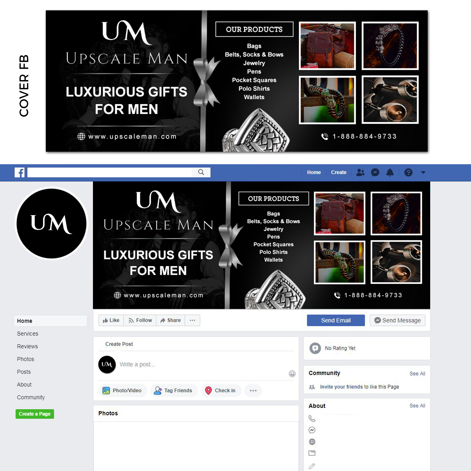 Facebook Design by TSU Creations for this project | Design #23188557