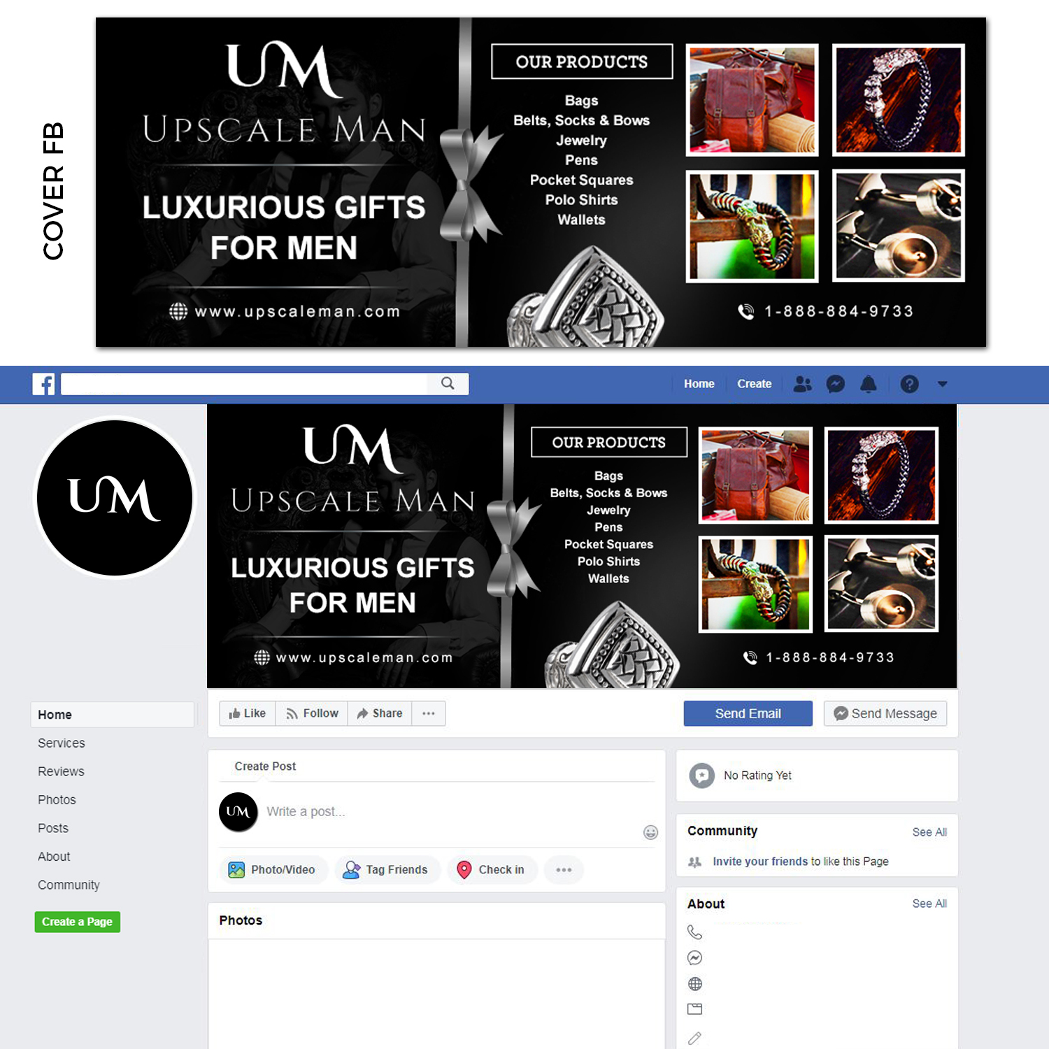 Facebook Design by TSU Creations for this project | Design #23193137