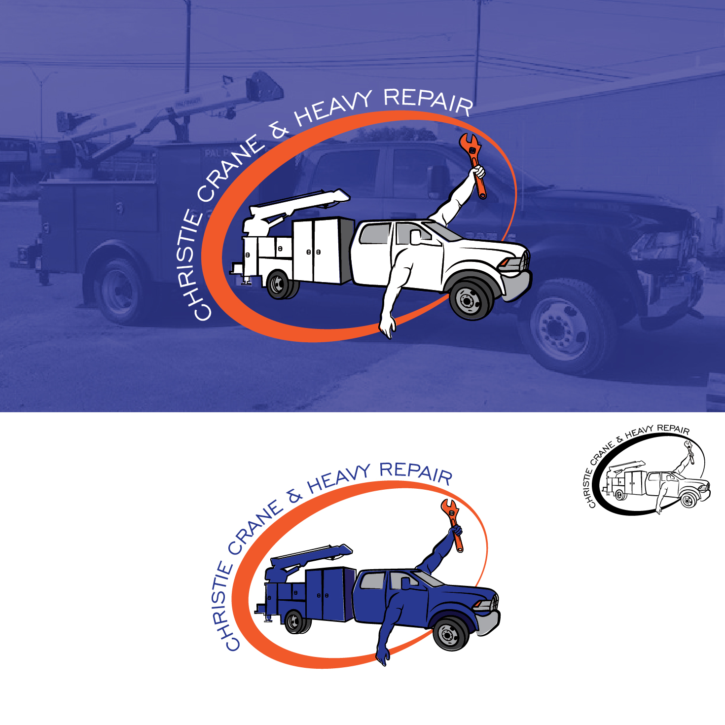 Logo Design by Maxo-Biz for Christie Crane & Heavy Repair | Design #23167609