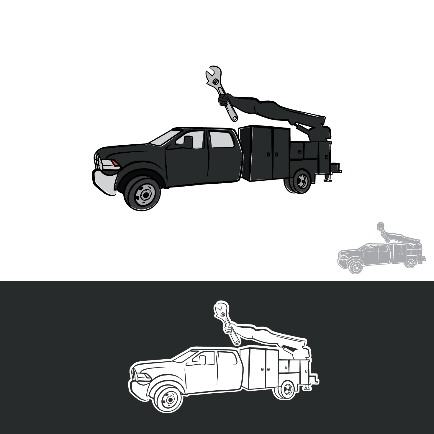 Logo Design by Maxo-Biz for Christie Crane & Heavy Repair | Design #23167610