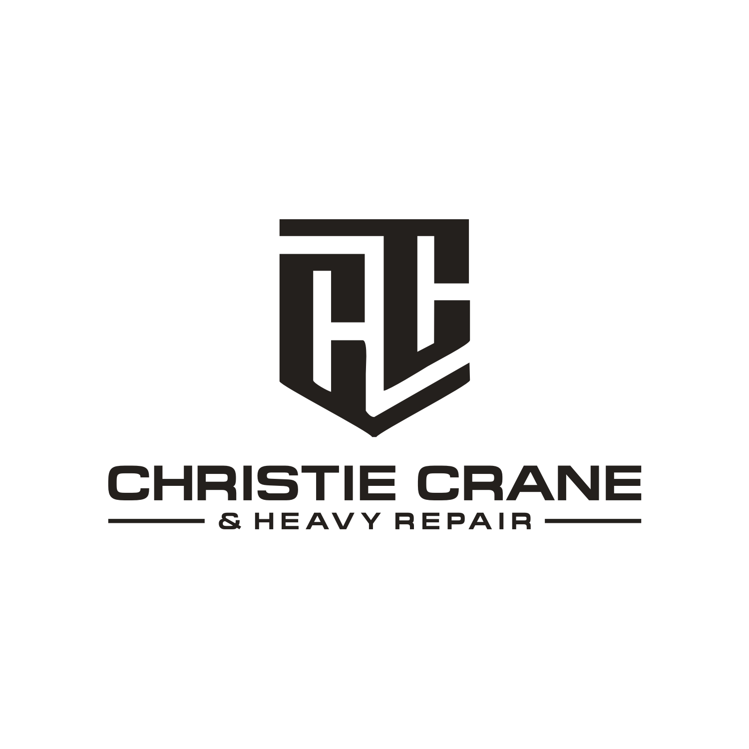 Logo Design by Zzamiq for Christie Crane & Heavy Repair | Design #23157386