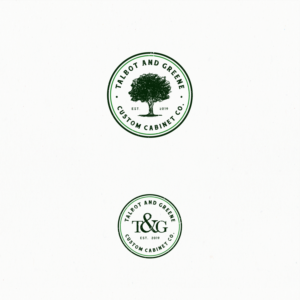 Talbot & Greene Custom Cabinet Co. | Logo Design by Gree™