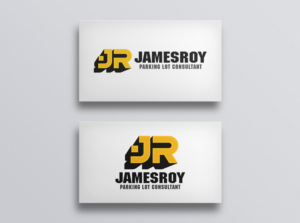 "JamesRoy" with a tagline ¨¨Parking Lot Consultant¨¨ | Logo Design by Djamdesign