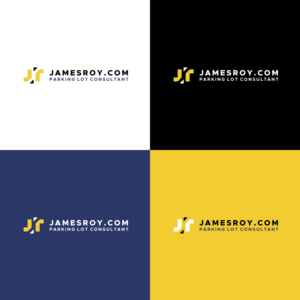 "JamesRoy" with a tagline ¨¨Parking Lot Consultant¨¨ | Logo Design by Zazyzu