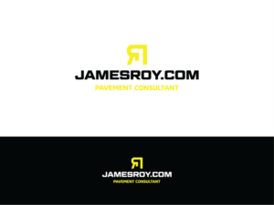 "JamesRoy" with a tagline ¨¨Parking Lot Consultant¨¨ | Logo Design by Gio Ville