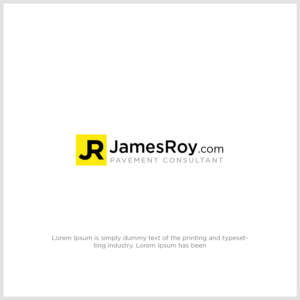 "JamesRoy" with a tagline ¨¨Parking Lot Consultant¨¨ | Logo Design by azka 4