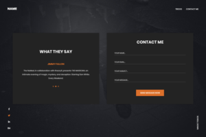 Seattle Magic Experience - A magic website for a monthly modern magic show  | Web Design by Starto Agency