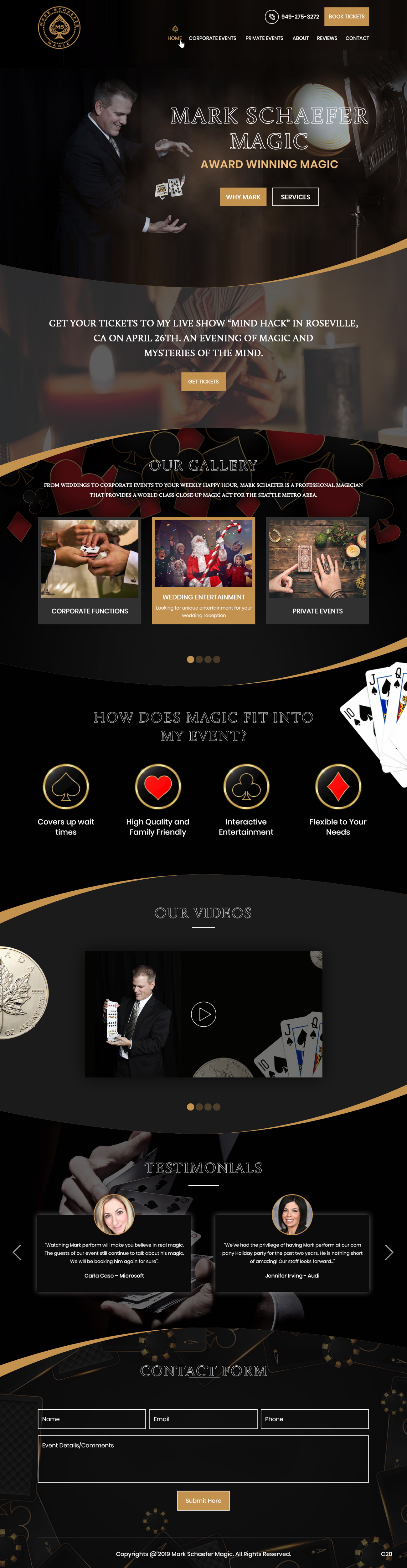 Web Design by pb for Mark Schaefer | Design #23169742