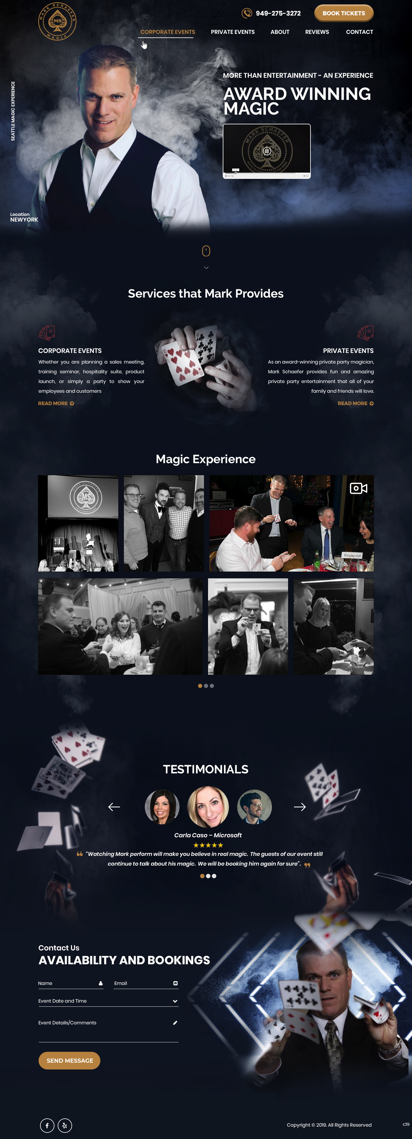 Web Design by pb for Mark Schaefer | Design #23169752