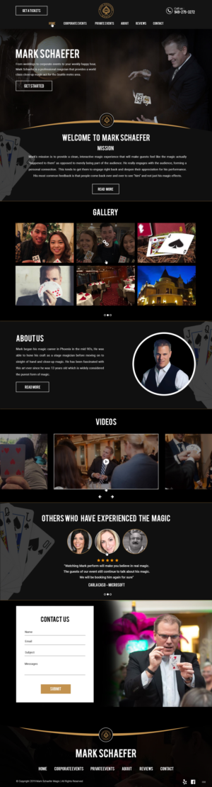 Web Design by pb for Mark Schaefer | Design: #23169755
