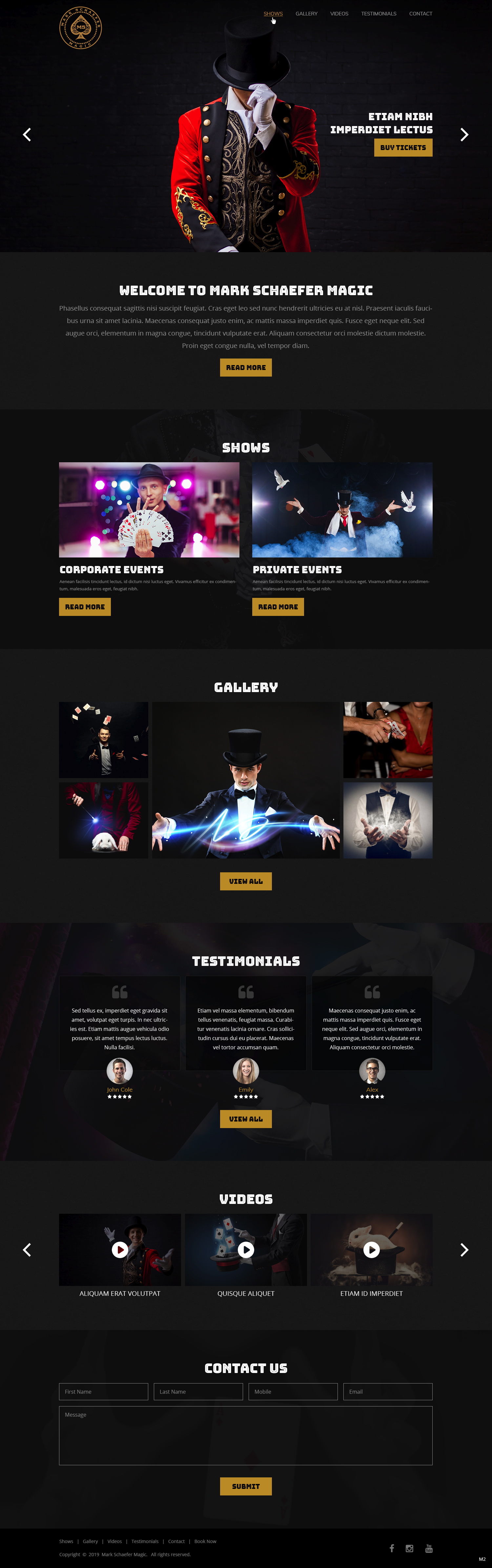Web Design by pb for Mark Schaefer | Design #23169762