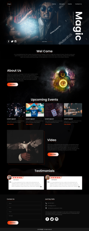 Web Design by sai.designer87 for Mark Schaefer | Design: #23175626