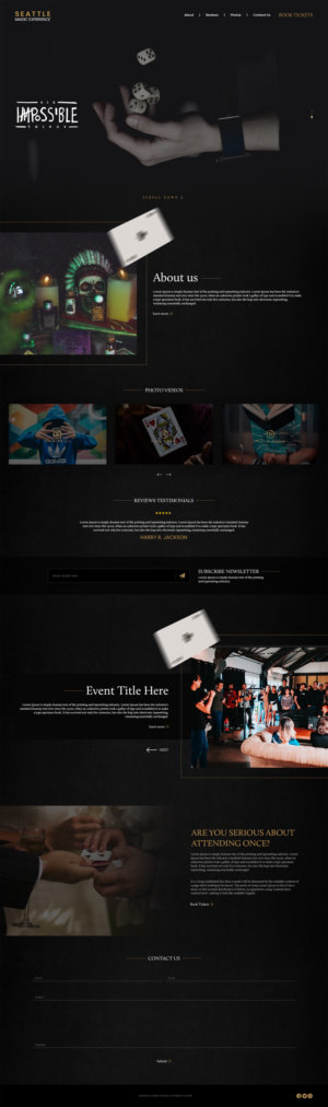 Web Design by Hassaan Shah for Mark Schaefer | Design: #23167881