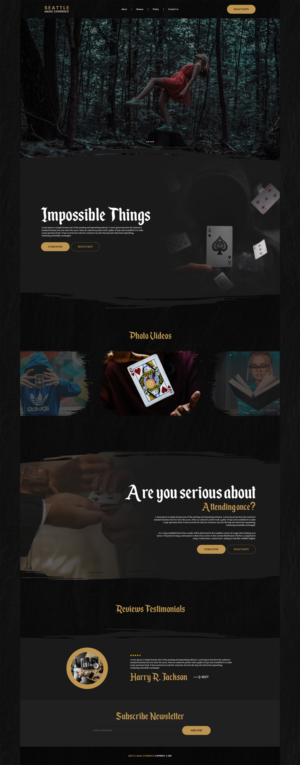 Web Design by Hassaan Shah for Mark Schaefer | Design: #23174906