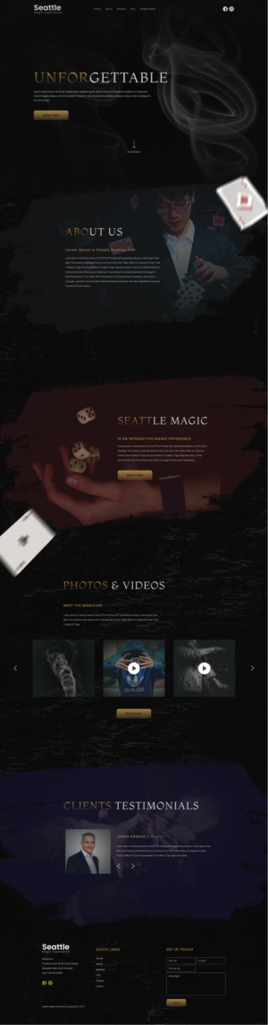 Web Design by Hassaan Shah for Mark Schaefer | Design: #23174945