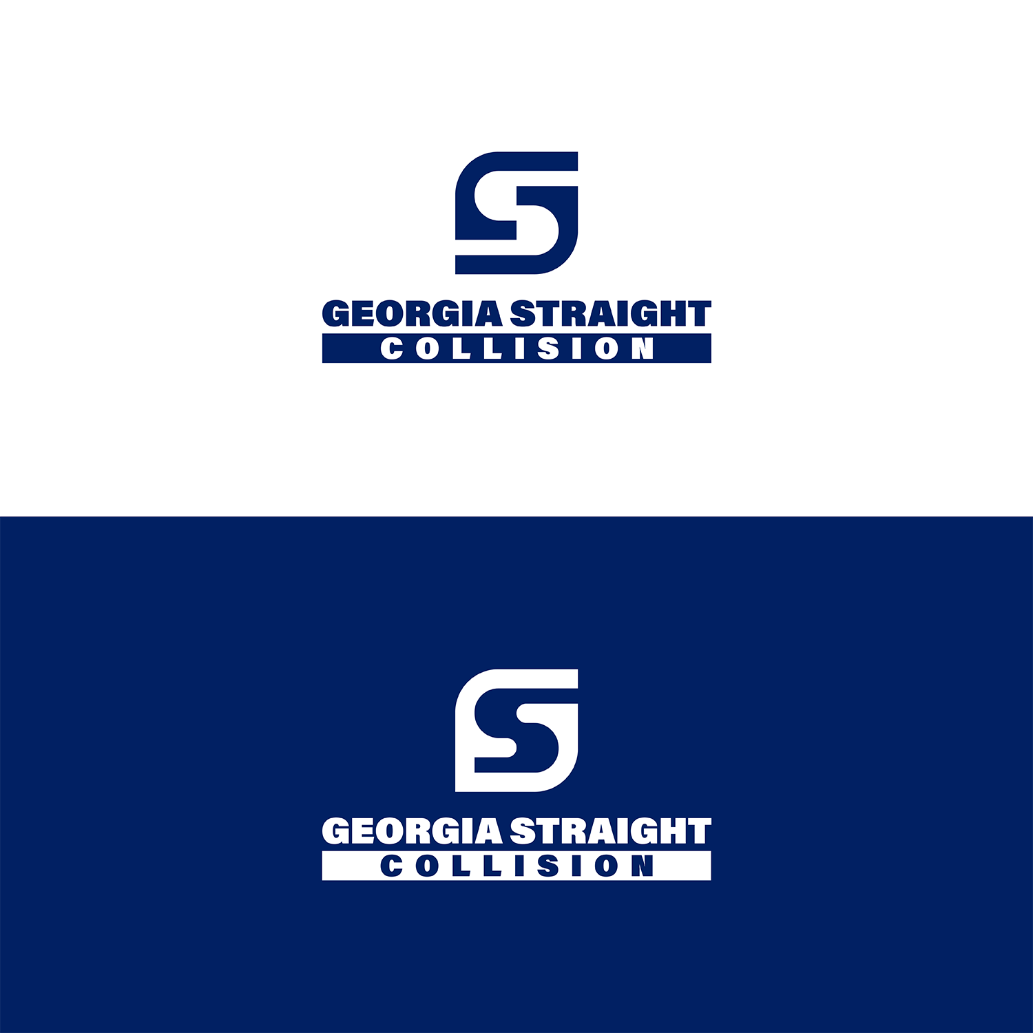 Logo Design by Omee for Georgia Straight Collision | Design #23181806
