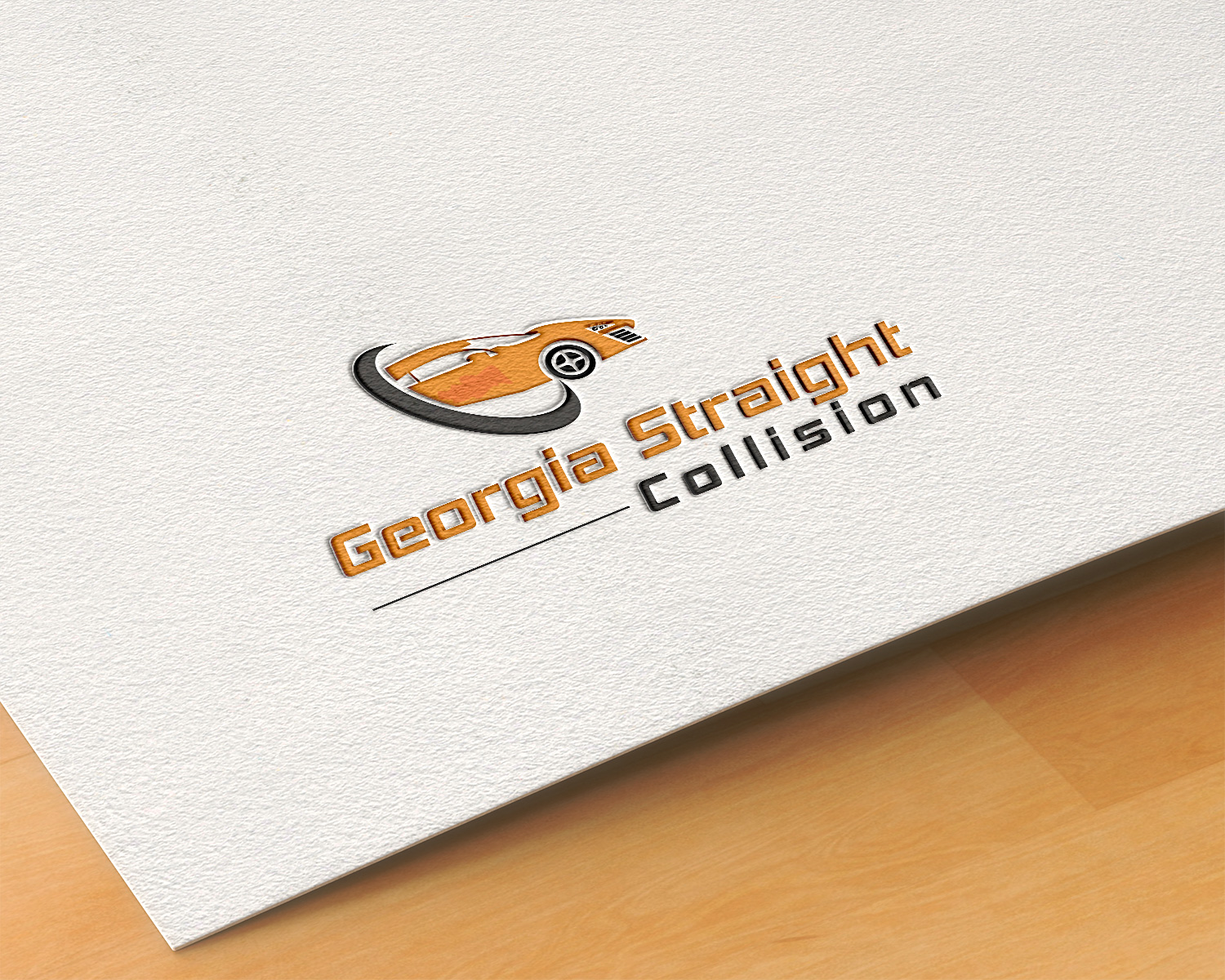 Logo Design by Deziners Zone for Georgia Straight Collision | Design #23169325