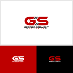 Logo Design by zatsukiki for Georgia Straight Collision | Design: #23169502