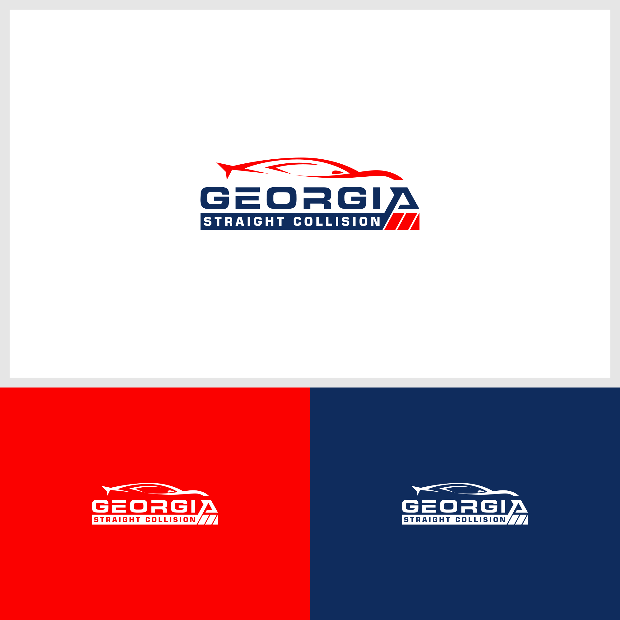 Logo Design by zatsukiki for Georgia Straight Collision | Design #23169505