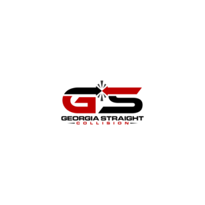 Logo Design by zatsukiki for Georgia Straight Collision | Design #23178848