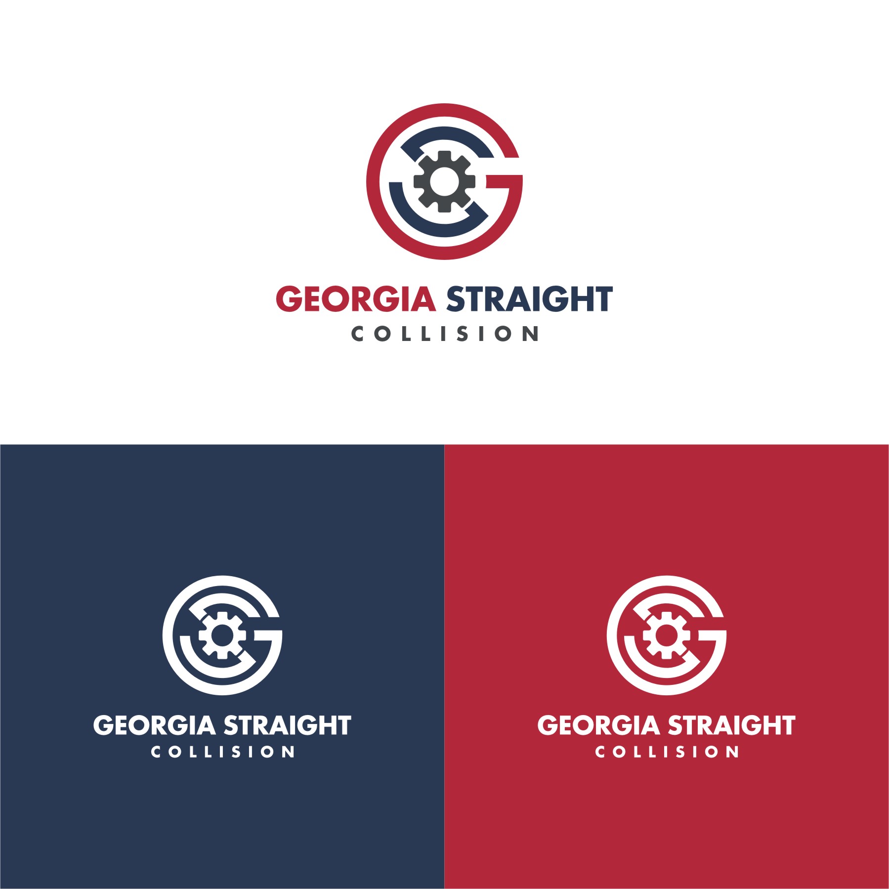 Logo Design by creative88 for Georgia Straight Collision | Design #23202469