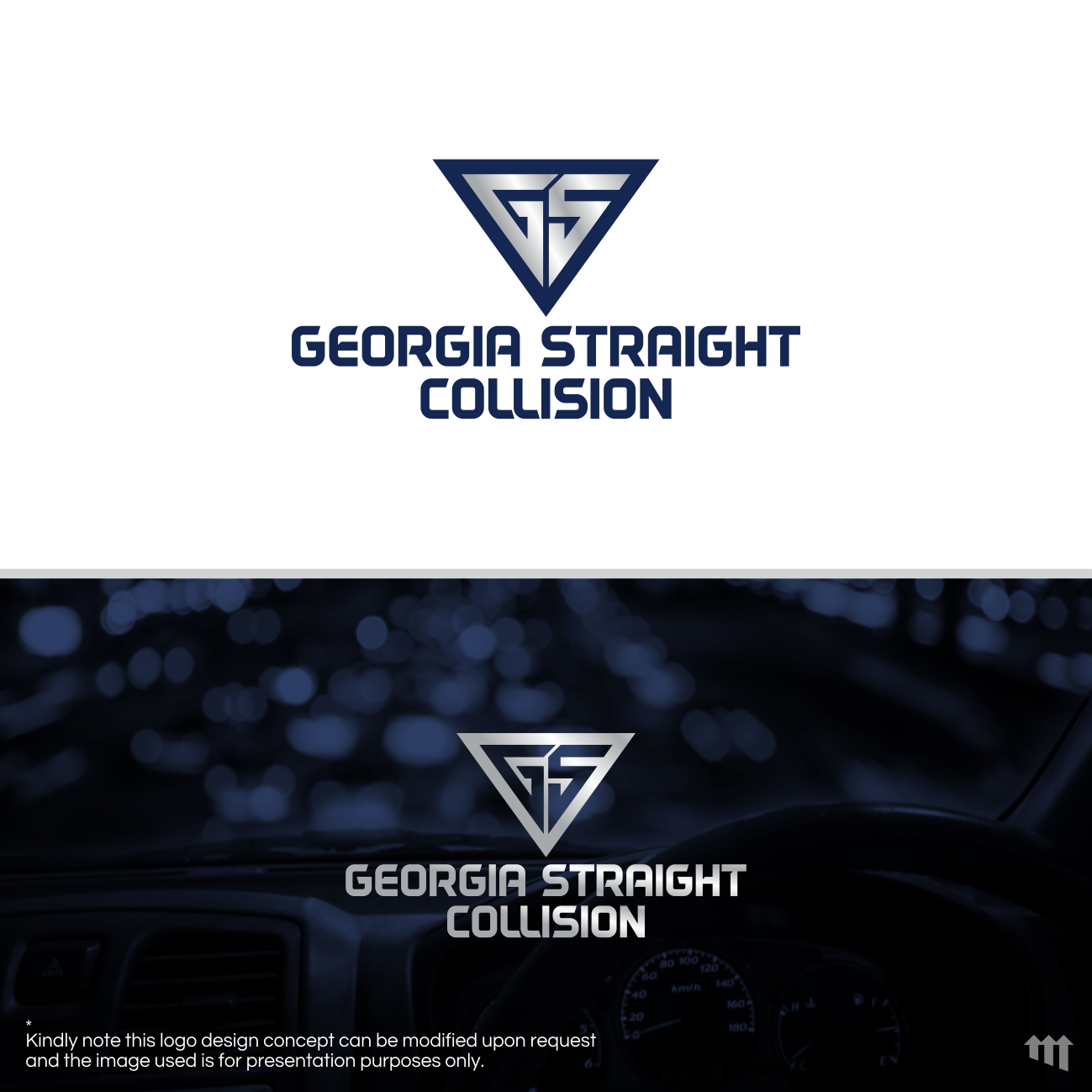 Logo Design by MBARO for Georgia Straight Collision | Design #23203857