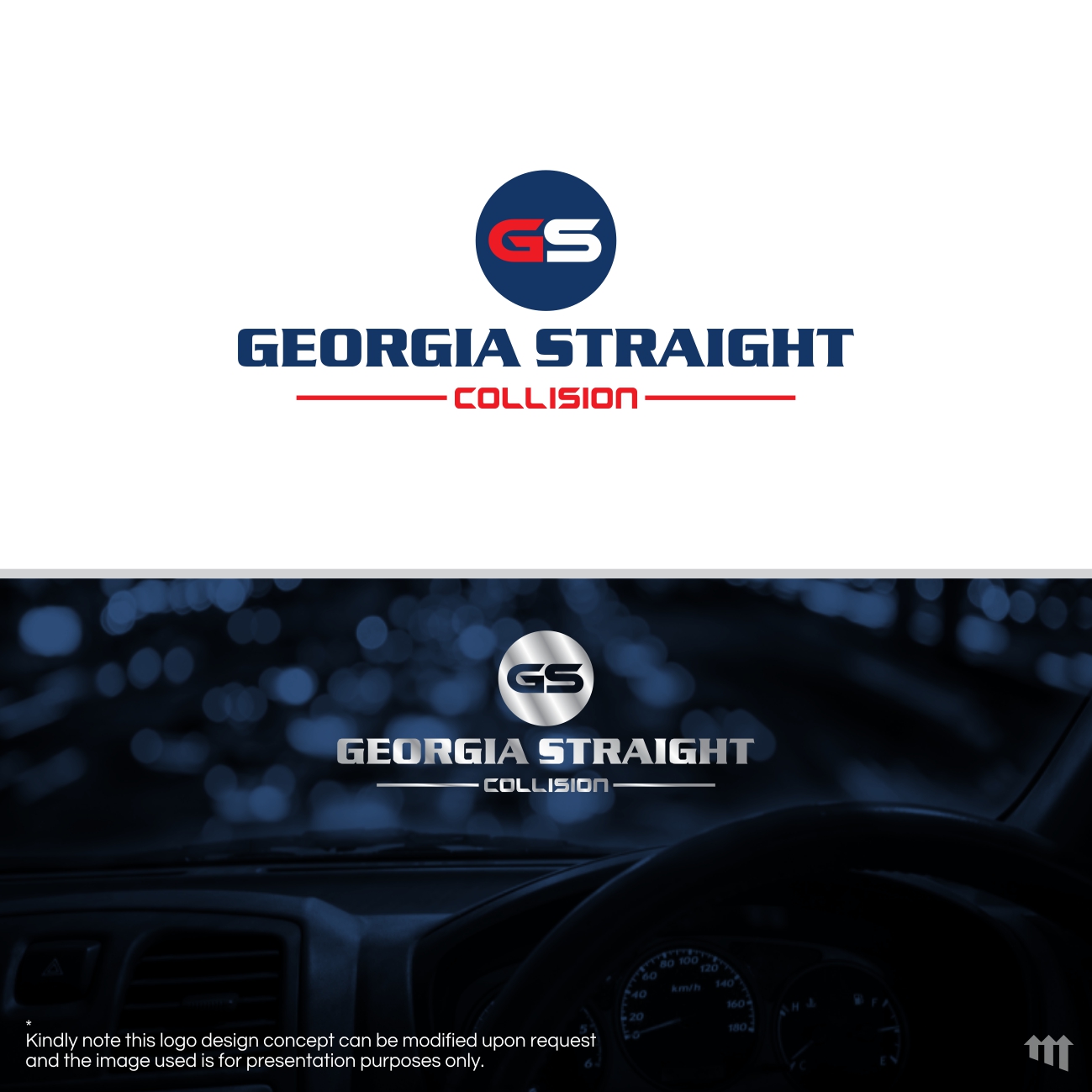 Logo Design by MBARO for Georgia Straight Collision | Design #23203858