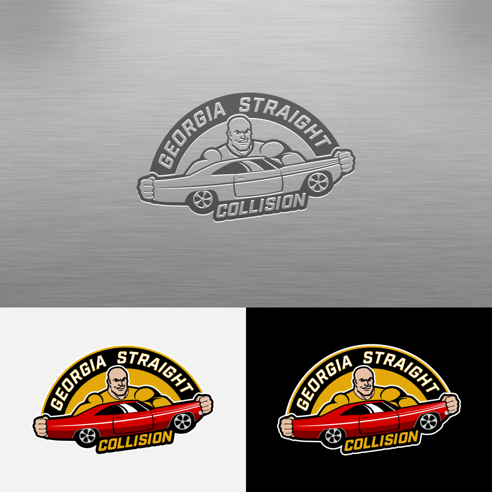 Diseño de Logo por DesignMonkeyBH para Georgia Straight Collision | Diseño #23167421