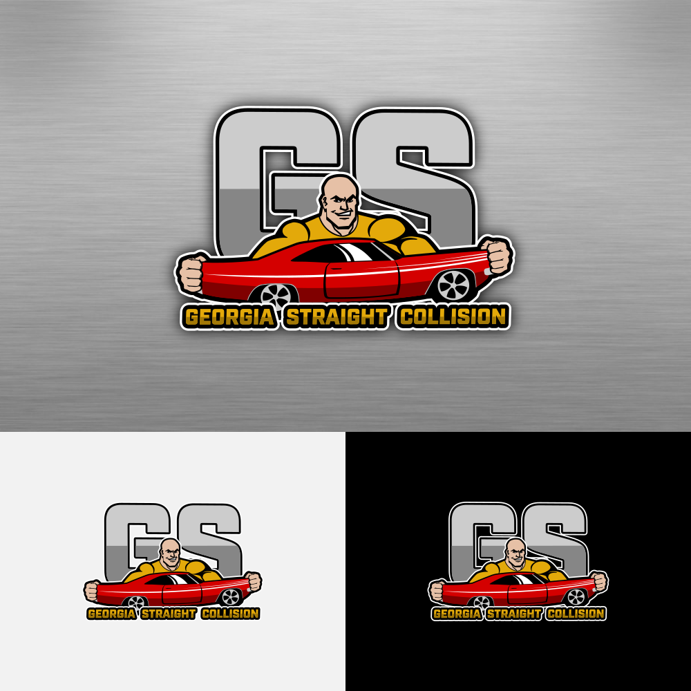 Diseño de Logo por DesignMonkeyBH para Georgia Straight Collision | Diseño #23168040