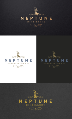 Neptune Distillery  | Logo Design by GLDesigns