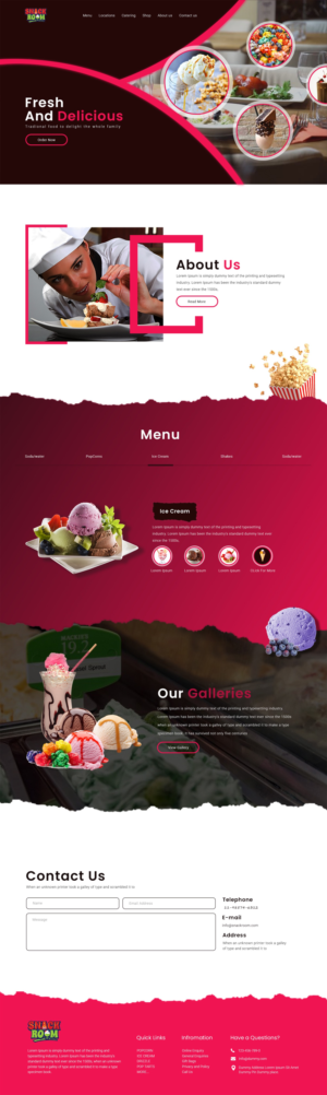 Diseño Web por Hassaan Shah para este proyecto | Diseño: #23184195