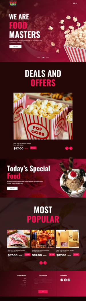 Diseño Web por Hassaan Shah para este proyecto | Diseño: #23214675