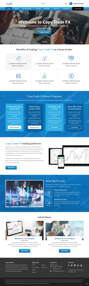 Web Design by pb for this project | Design: #23178024