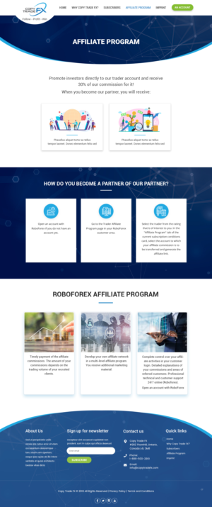 Web Design by pb for this project | Design: #23248967