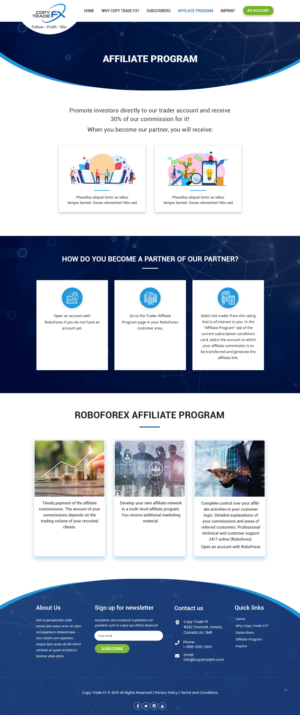 Web Design by pb for this project | Design: #23266325