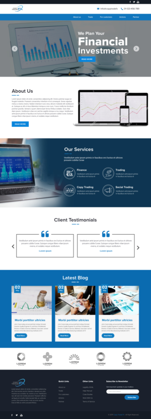 Web Design by sai.designer87 for this project | Design: #23186392