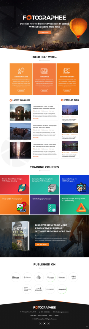 Web Design by pb for this project | Design: #23192803