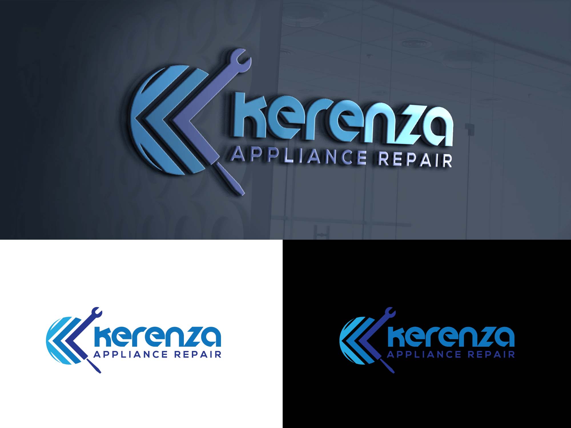 Logo Design by geni for Kerenza Appliance Repair | Design #23200729